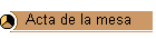 Acta de la mesa