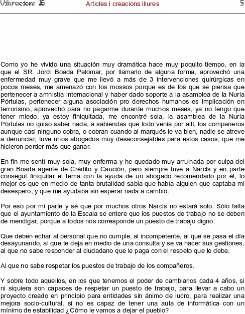 Fotografia d'una pagina